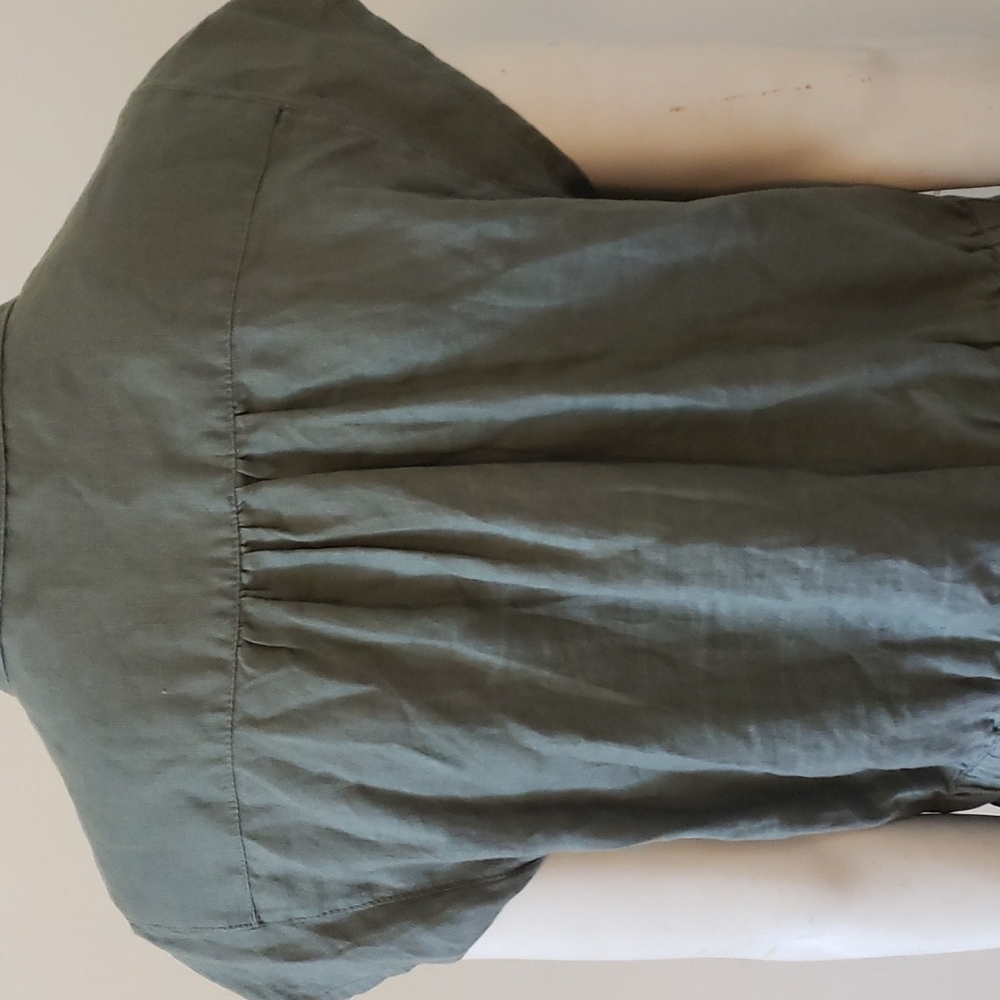 Cynthia Rowley 100% Linen Romper - Picture 5 of 5